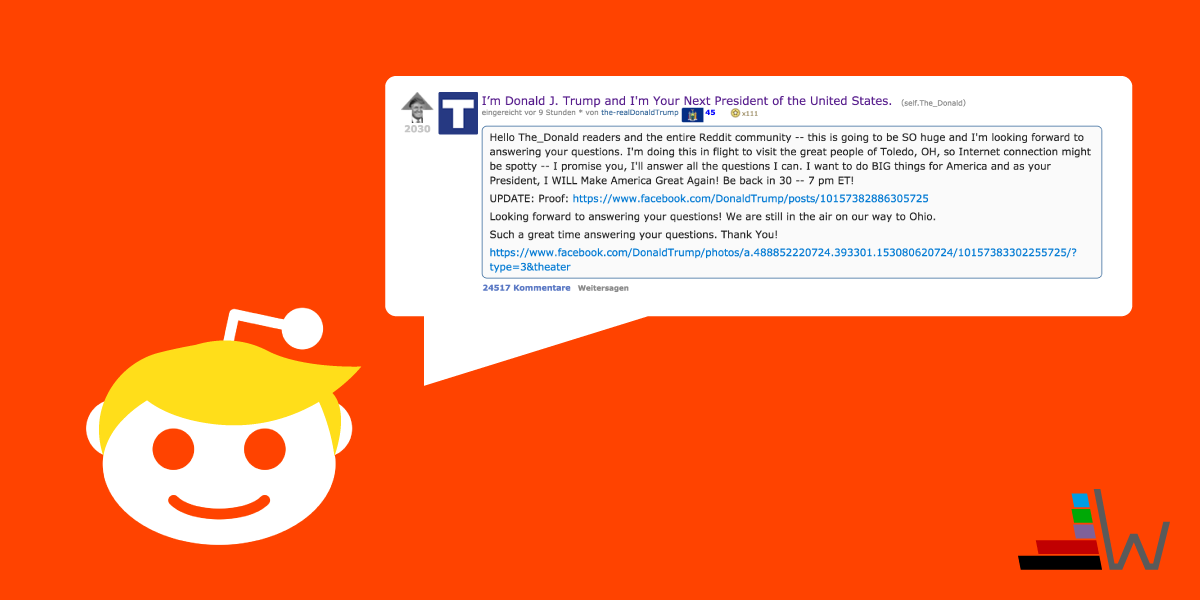 wahl.de Donald Trump reddit