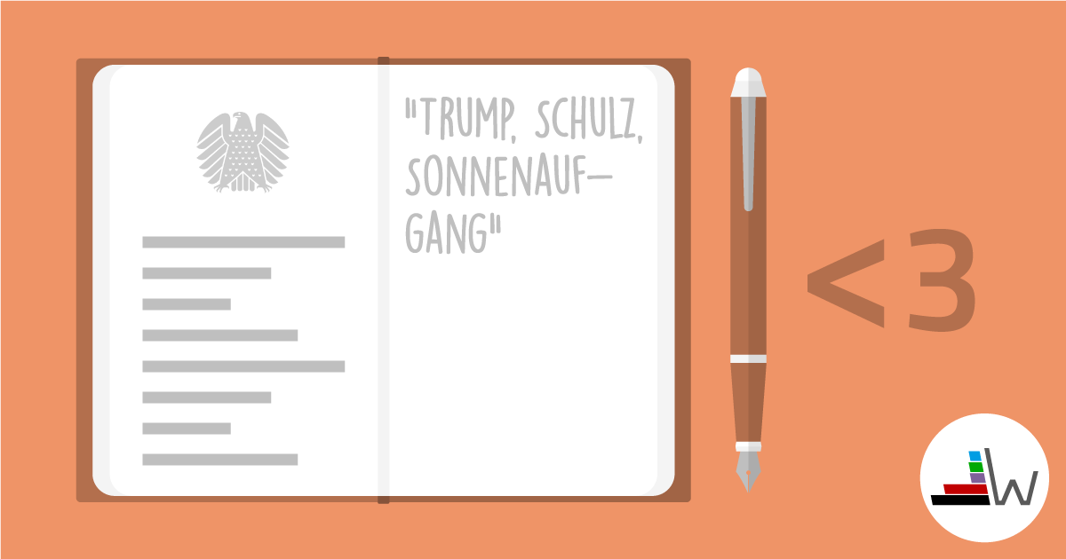 Unter drei - 16: Trump, Schulz, Sonnenaufgang